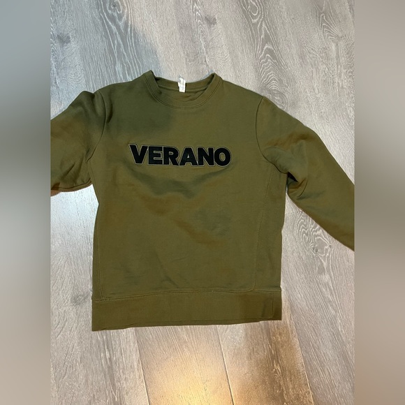 Green Verano sweatshirt - Picture 2 of 4